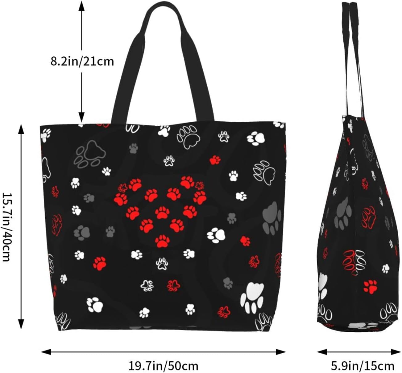 Baseball Tote Bag - Handbag, Shopping and Travel Bag for Sports Mom - Gifts for Women - Image 6