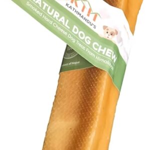100% Natural Himalayan Yak Cheese for Dogs – XLarge (Pack of 1) – Sourced from Pristine Himalayan Foothill, Rawhide-Free, NO preservatives