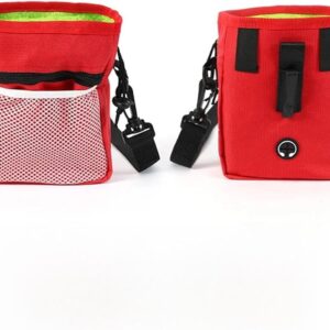 Pet Training Bag Snack Bag Mini Outdoor Portable Training Kit Feeding Waist Bag Portable Foldable Dog Supplies(Camouflage)