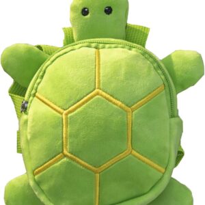 Dog Backpack Harness with Leash, Adjustable Dog Harness Backpack for Small Dogs, Cute Turtles Shape Bag Pet Carrier Backpacks for Hiking Training and Daily Walking