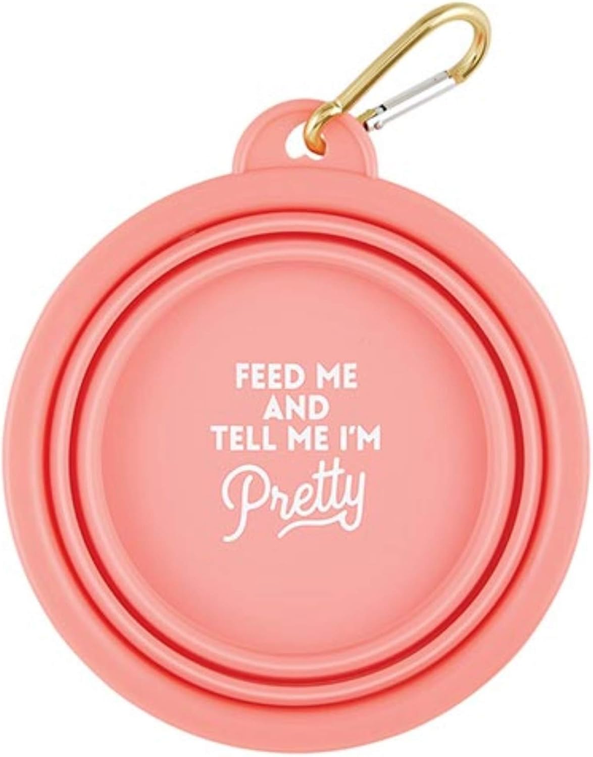 Creative Brands SB Design Studio Pet Collection Pet Bowl, 5.125" x 2.25", Feed Me