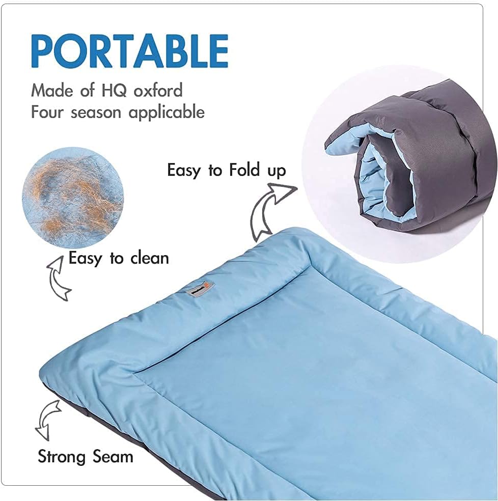 Camping Dog Bed Pet Bed 40”X32”, Outdoor, Waterproof, Washable, Water-Resist, Large, Durable, Portable Travel Pet Mat - Image 3