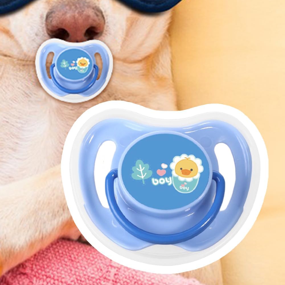 Dog Pacifier Toy – Chew Soother for Puppies, Calming Dog Chew Toy | Soft Silicone Texture for Teething Relief, Ideal for Crate Training and Reduction, Safe for Small and Medium Breeds - Image 8