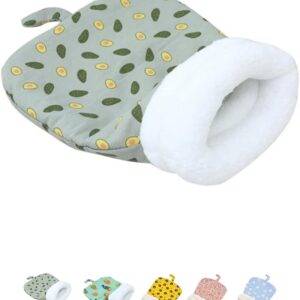 Cozy Pet Nest for Cats and Dogs,2026 Upgrade Portable Cozy Pet Nest,Soft Cat Dog Sleeping Bag,Washable,for All Seasons (Avocado, Large)