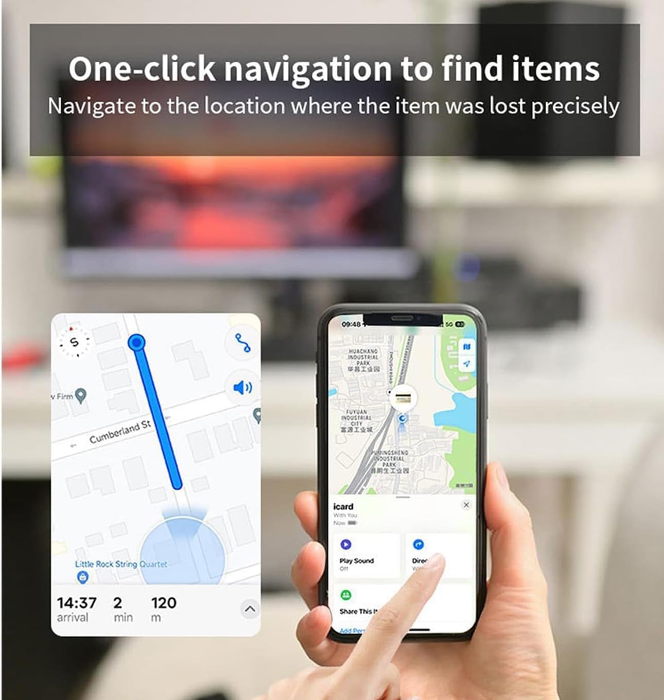 Colorclowns Mini GPS Tracker for Vehicles No Subscription,Car Portable Real Time GPS Tracking Device, for Car,Kids,Dogs.Long Standby/No Monthly Fee/No SIM Card Required - Image 3