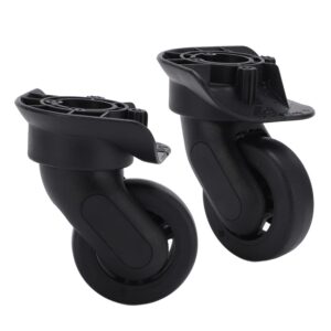 Casters Set of 4, Caster Wheels with Good Flexibility PP and PET Plate Casters for Suitcase