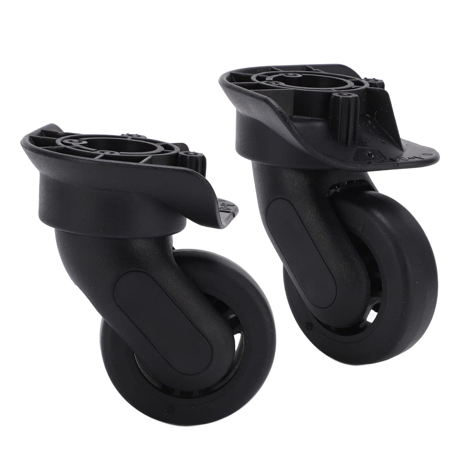 Casters Set of 4, Caster Wheels with Good Flexibility PP and PET Plate Casters for Suitcase - Image 2