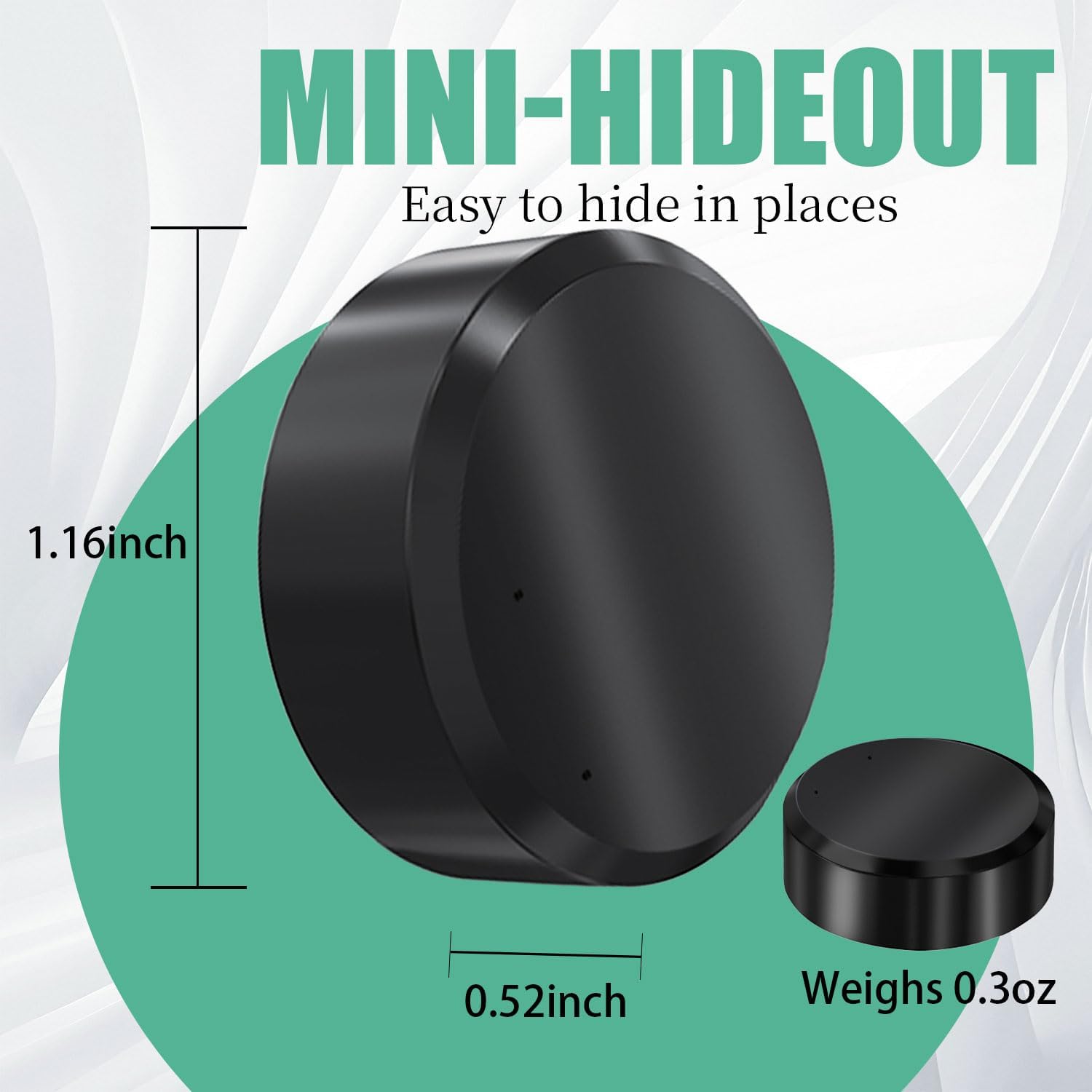 Mini GPS Tracker for Vehicles Car GPS Powerful Magnetic Waterproof Hidden Tracker Real-Time Localization for Vehicles/Children/Pets Compatible with Android iOS No Subscription - Image 6