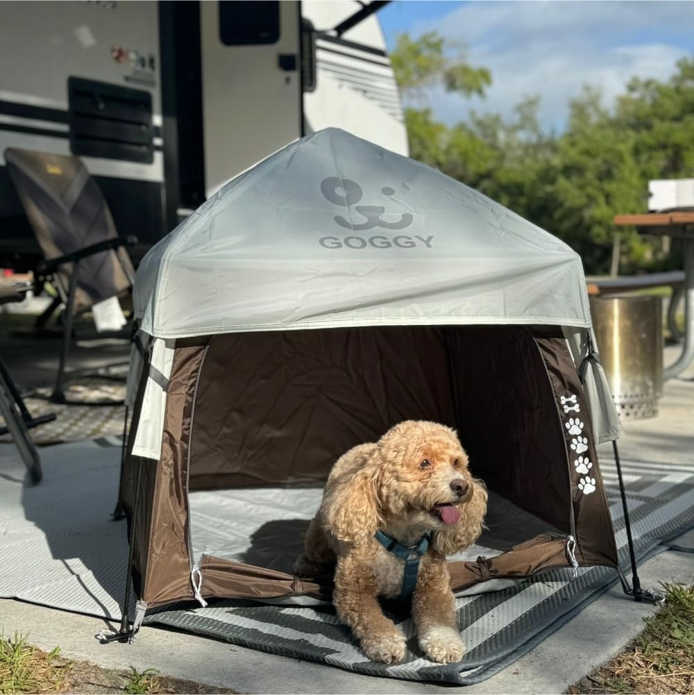 GOGGY MYPET Pop-Up Pet Playpen for House & Travel - 39x39” Lightweight Portable Dog & Cat Tent for Indoor & Outdoor Activities - Easy Cat & Dog Playpen Instantly Assembled - Image 2