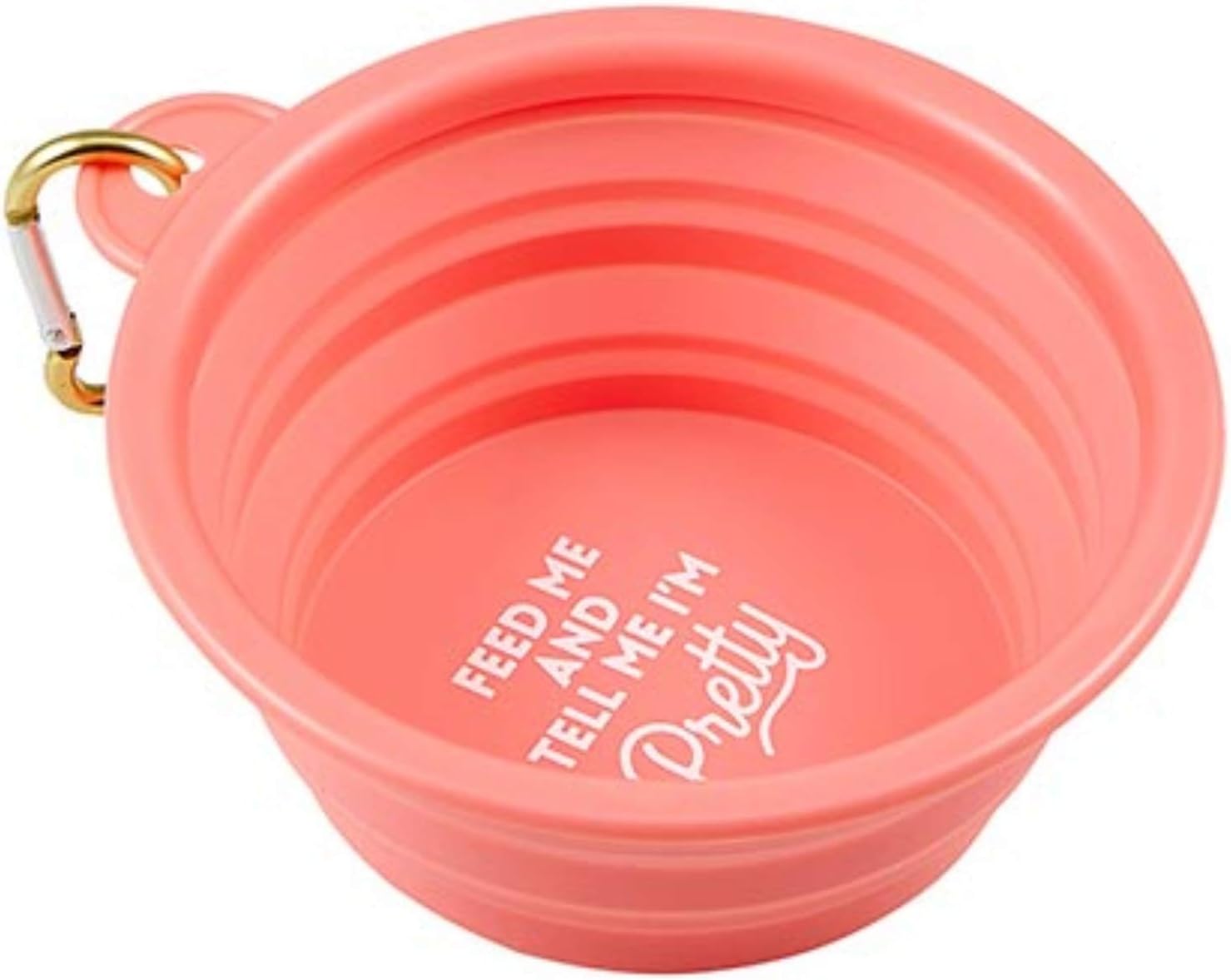 Creative Brands SB Design Studio Pet Collection Pet Bowl, 5.125" x 2.25", Feed Me - Image 2