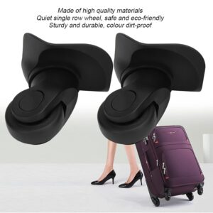 Luggage Wheel, Replacement Suitcase Wheel Mute Single Row Wheel Universal Outdoor Swivel Caster for Luggage Suitcase Trolley