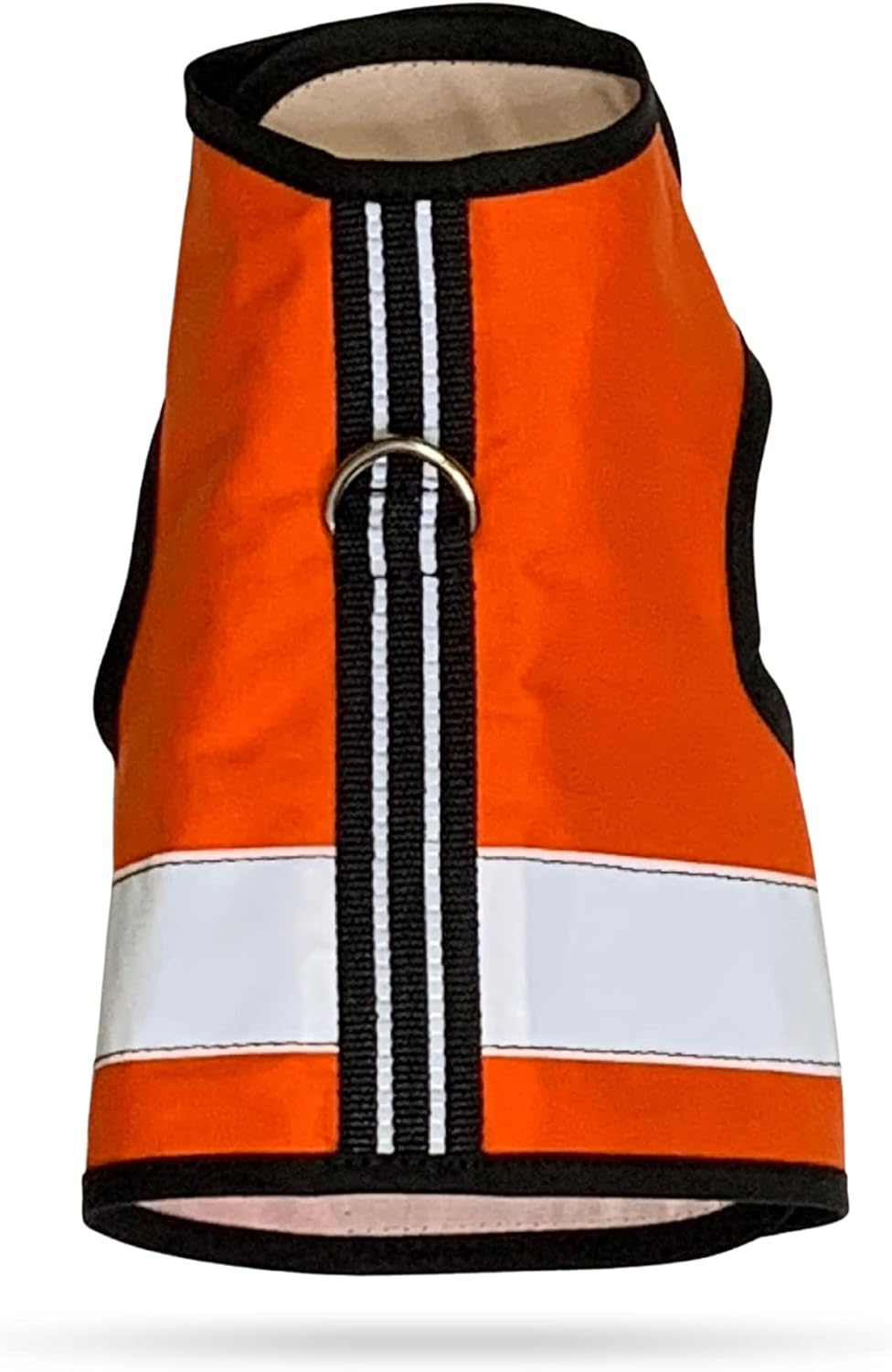 Reflective Cat Harness – High-Visibility Cat Harness for Travel, Day and Night Walking - Soft Cotton Cat Accessories, Breathable, Secure & Washable, Made in USA - Outrageous Orange, XS
