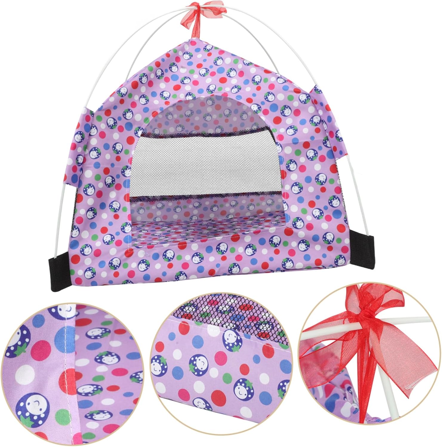 Pet Tent for Dog and Cat Outdoor Sun Shelter House Mesh Tent Easy to Wide Door Ventilated - Image 5