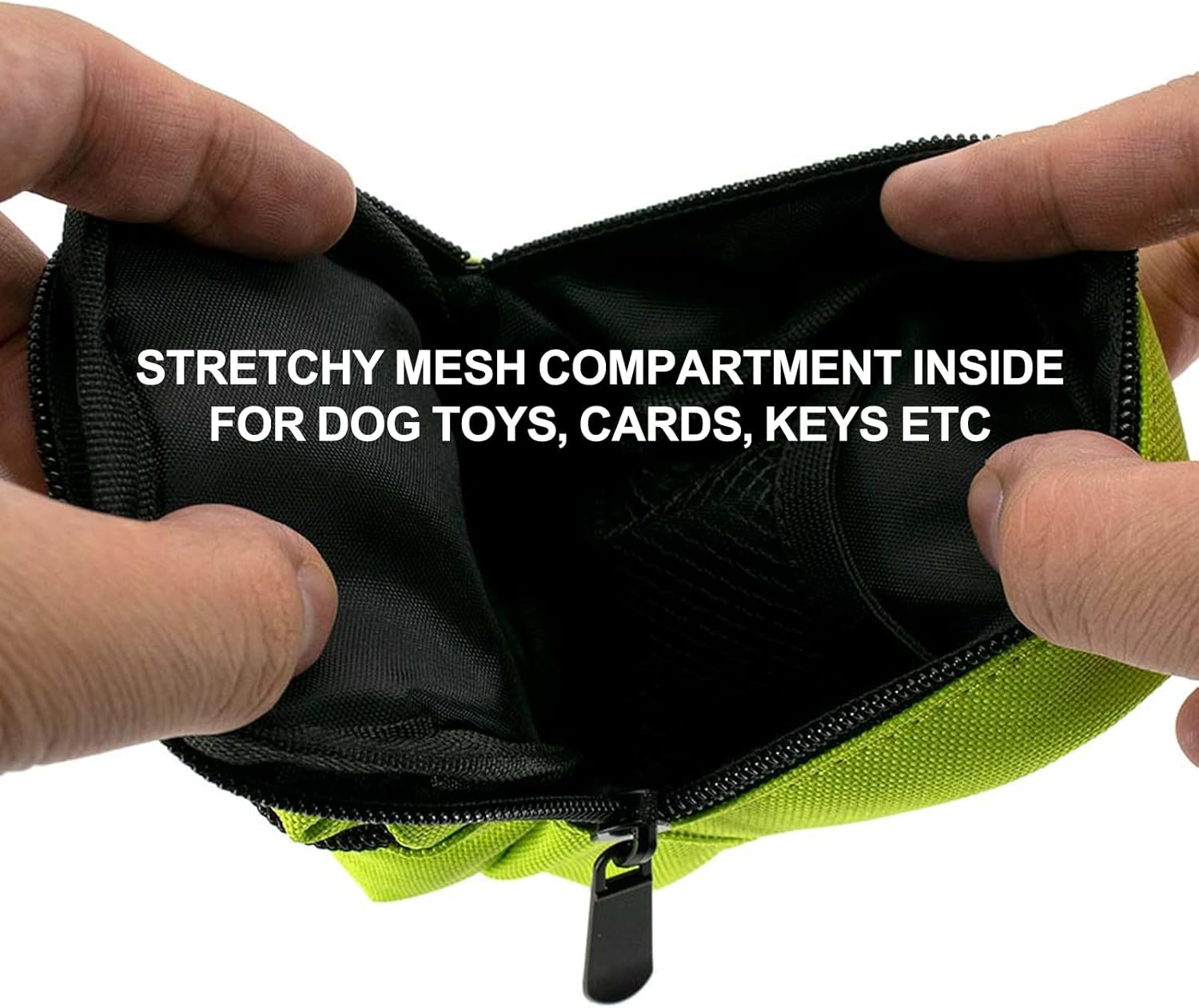 Dog Treat Pouch Dog Poop Bag Holder for Leashes, Pets Snack Container With Inner Small Bag, Puppy Supplies Perfect for Training and Walking - Hands Free Dog Waste Bag Dispenser -Dog Travel Accessories - Image 6