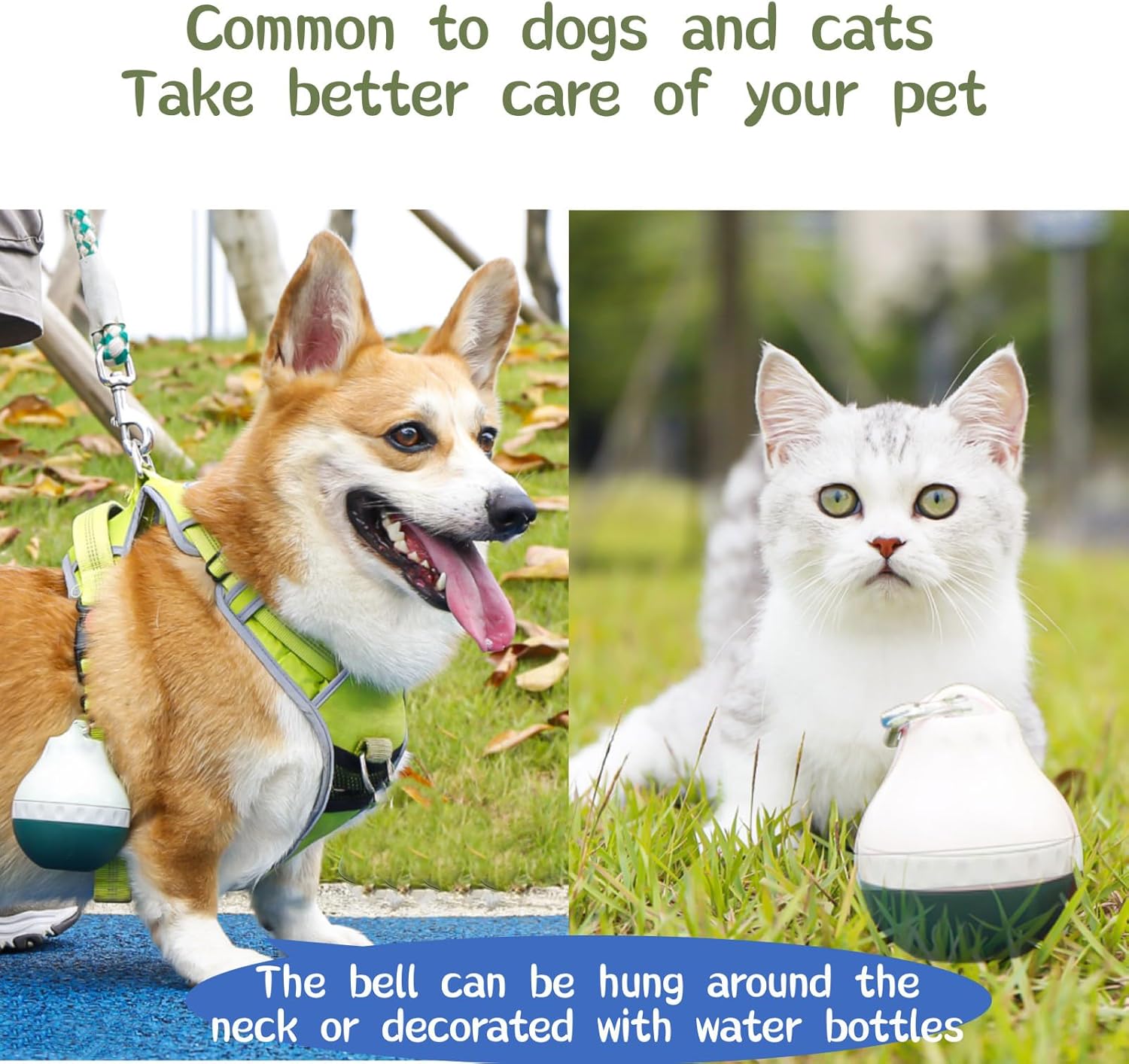 Dog Travel Water Bottle Detachable Bowl Leak Proof Portable ,Silicone Bottle Body,Collapsible and Suitable for Small Pets for Outdoor Walking, Hiking, Travel - Image 4