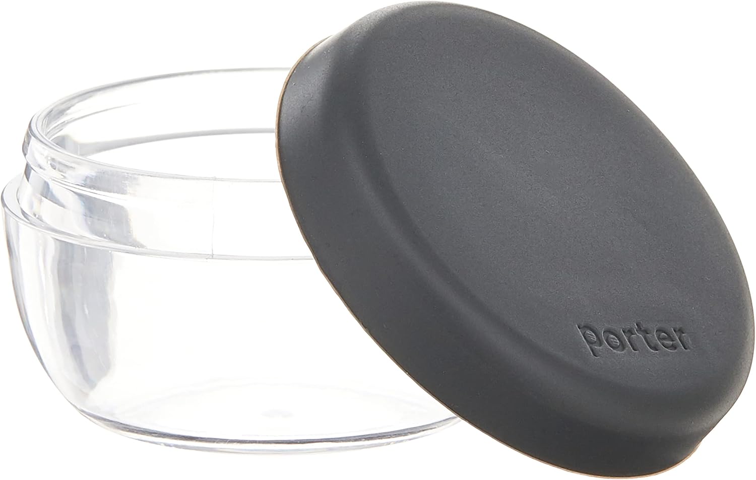 W&P Porter Dressing Container w/ Lid |Charcoal 1.5 Ounces (Pack of 2) | Leak & Spill Proof, Salad Dressing, Salt, Toppings, Food Storage, Airtight, Microwave and Dishwasher Safe, BPA-Free, (WP-PDR-CH) - Image 3