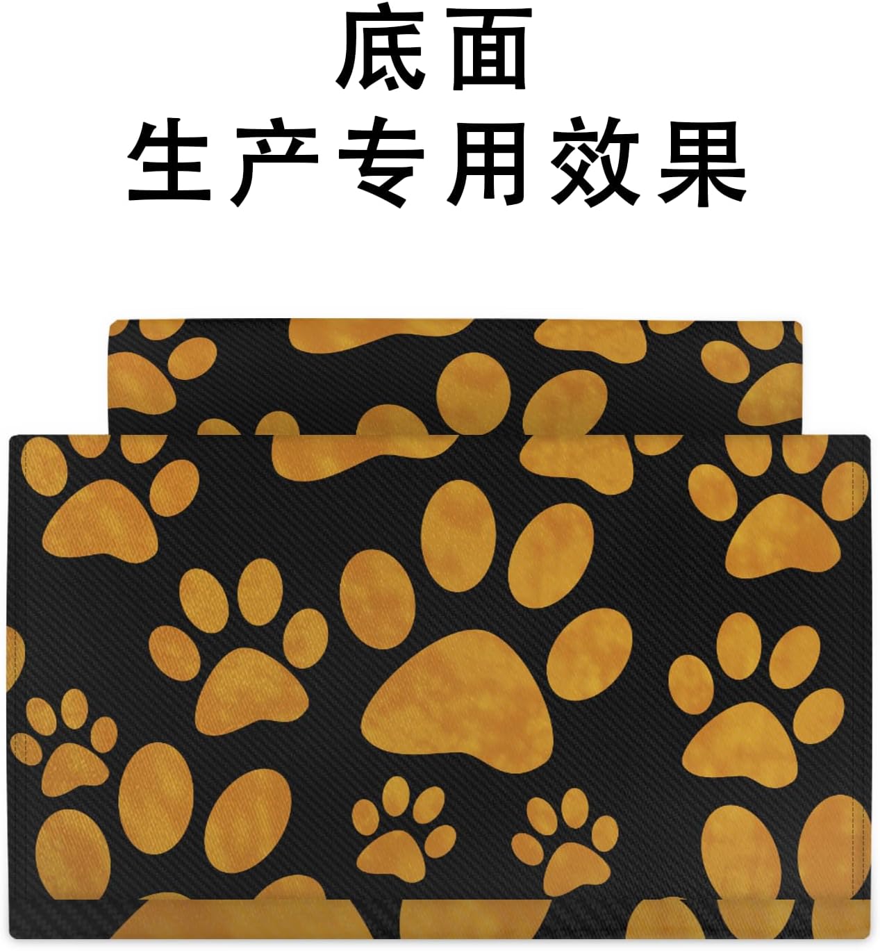 Animal Dog Paw Prints Diaper Bag Backpack Baby Essentials Travel Tote Bag with USB Charging Port Large Waterproof Moms Dads Backpack for Work Travel Holiday - Image 9