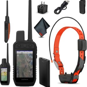 Garmin Alpha 300 Handheld Advanced Training & Tracking System for Hunting Dogs Bundle with Garmin Alpha TT25 Dog Tracking Collar with GPS