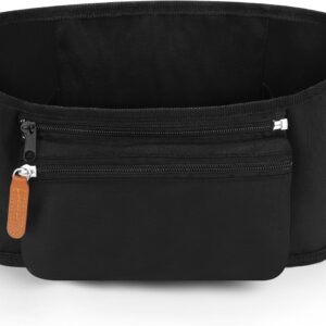 Accmor Universal Stroller Organizer with Detachable Phone Bag, Stroller Bag Caddy Organizer Stroller Accessories for Uppababy, Baby Jogger, Nuna, Doona, Britax Strollers