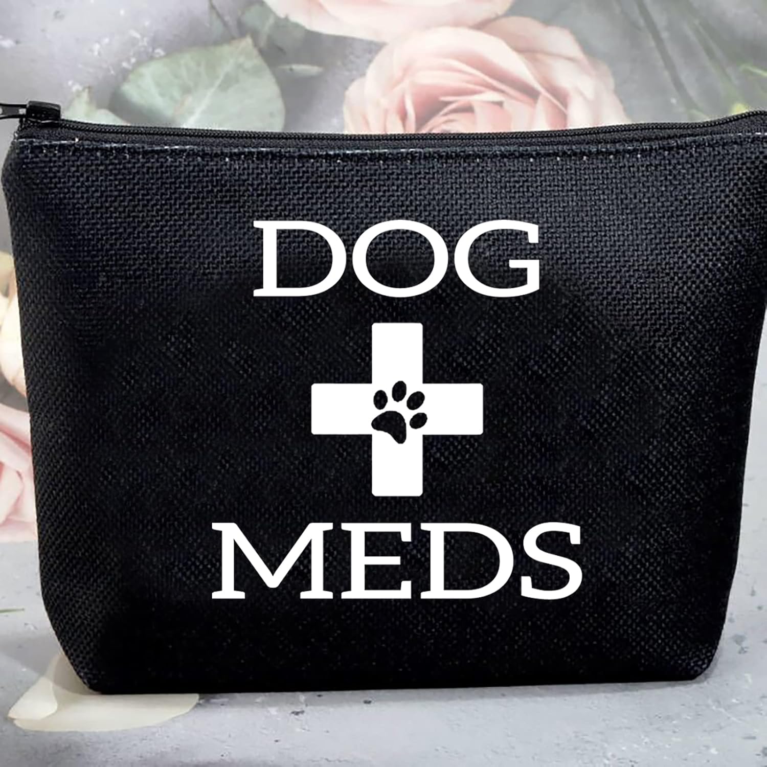 G2TUP Dog Medicine Bag - Vet Tech Gifts, Dog Essentials Storage for Travel, Camping, Car Emergency (Black) - Image 5