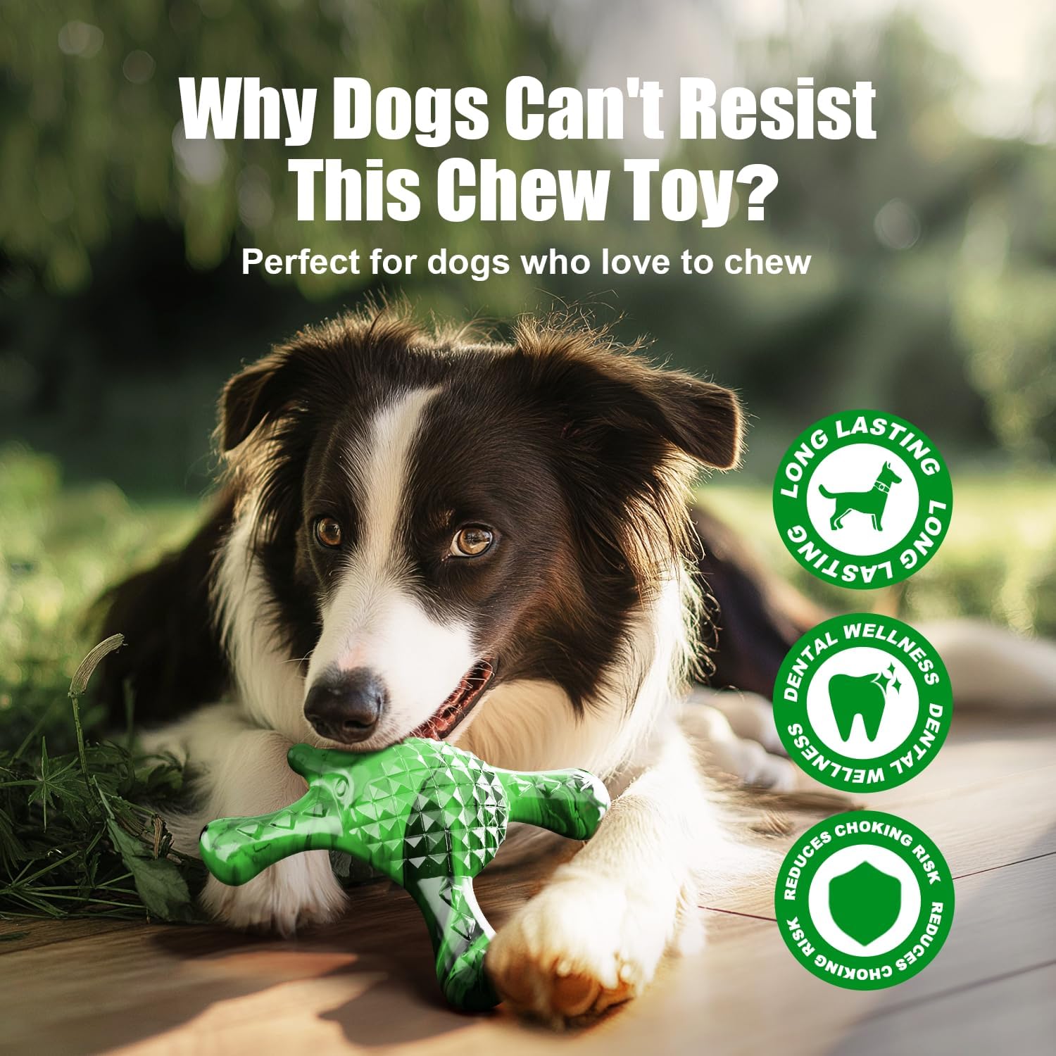 Dog Toys for Small Dogs, Nylon Indestructible Dog Toy for Small Dogs, Hedgehog Puppy Chew Toys with Bacon Flavor,Long Lasting, Puppy Teething Toys, Green - Image 2