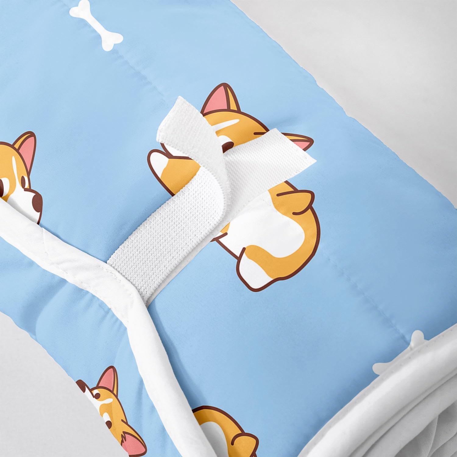 Nap Mat -Animal Sleeping Bag with Removable Pillow - Daycare and Sleepovers Preschool Kindergarten Bedding Set for Kids Toddler Boys Girls - Image 4