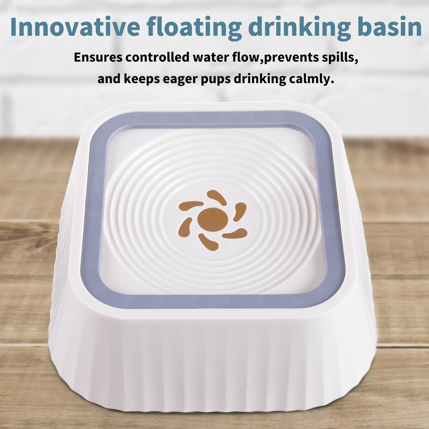 Dog Water Bowl,No Spill Water Bowl for Dogs 45oz Large Capacity,Safety Foam in The Dog Bowl, No Spill Bowl for Elevated Design Mess Proof is Easy to Clean, is Suitable for All Pets - Image 7