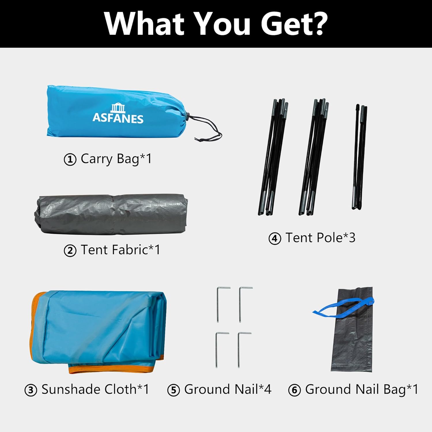 Outdoor Waterproof Pet Camping Tent, Cave Bed for Indoor Cats and Small Dogs, Portable Cat House Dog House, 21.6x21.6x14.9'', Blue, S. - Image 9