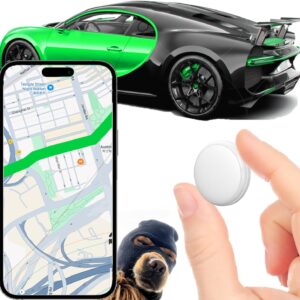 GPS Tracker for Vehicles,Cars,Kids,Pets,and Motorcycles | Real-Time Location Tracking | No Monthly Fee No Subscription | Mini Hidden GPS Tracker Device for Car,Dog,Elderly,and Personal Use