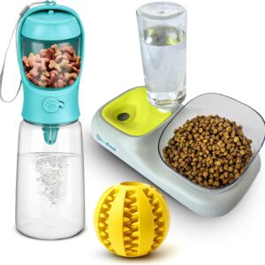 Pet set feeder (Blue)