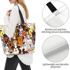 Shoulder Bag Large Reusable Eco-friendly Shopping Bags Portable Storage Handbag