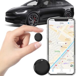 GPS Tracker for Vehicles - Car Tracker Device Hidden for Vehicles, Real-Time Mini Tracker Device for Vehicles, No Monthly Fee or Subscription No SIM Card Required(Available for Android and iOS)