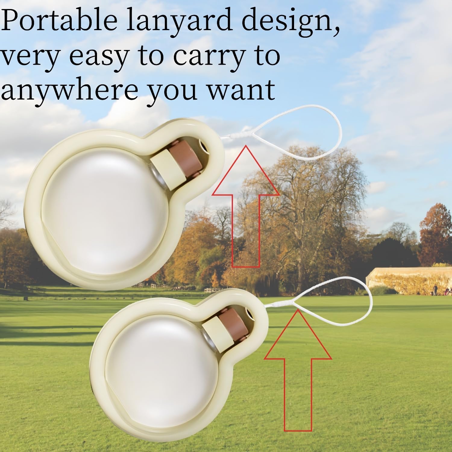 2PCS Portable Dog Water Bottle,Feeder Bowl, Foldable Leak Proof Puppy Water Dispenser with Drinking Feeder, for Outdoor Walking, Hiking,White(16.9OZ and 11.8OZ) - Image 7