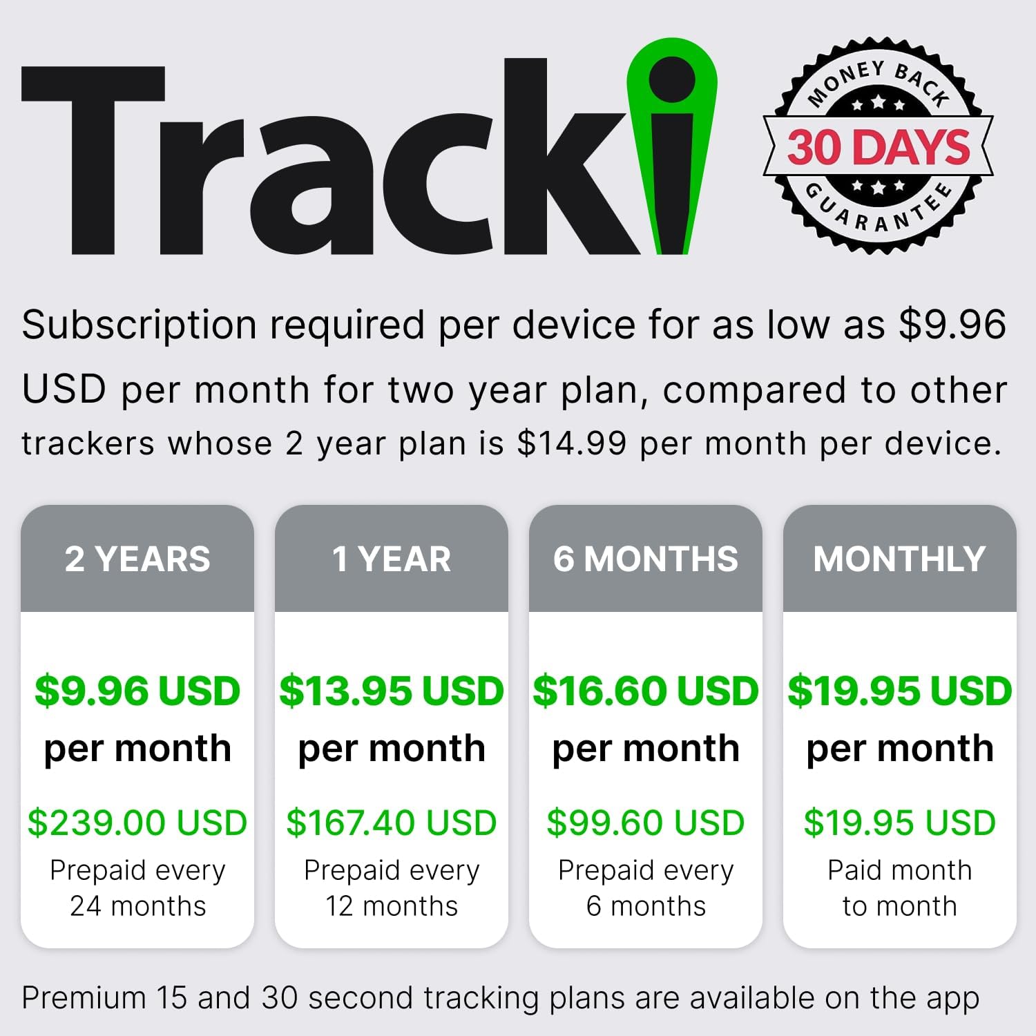 Tracki GPS Tracker for Vehicles, Car, Kids, Assets. Subscription Needed 4G LTE GPS Tracking Device. Unlimited Distance, US & Worldwide. Small Portable Real time Mini Magnetic - Image 4