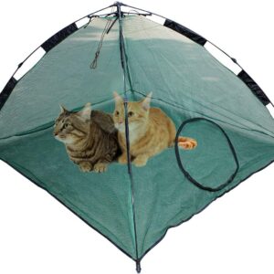 Portable Large Pop Up Pet Cat Tents Enclosures for Outside Patio