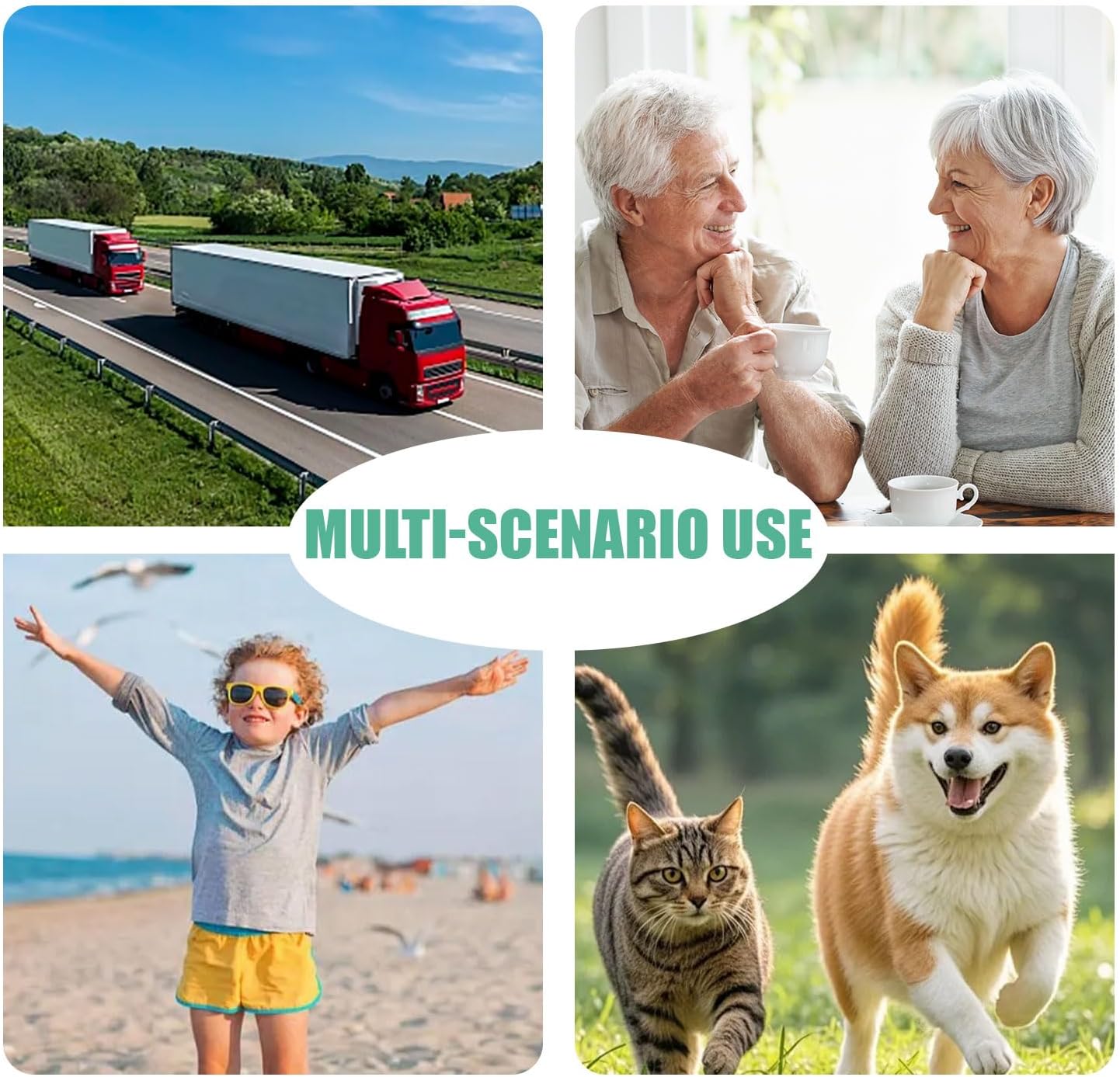 Mini GPS Tracker for Vehicles Car GPS Powerful Magnetic Waterproof Hidden Tracker Real-Time Localization for Vehicles/Children/Pets Compatible with Android iOS No Subscription - Image 7