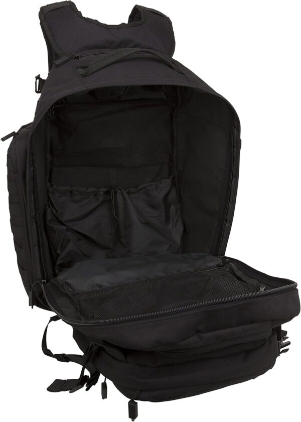 SOG Barrage Tactical Internal Frame Backpack, 64.3-Liter Storage, Black - Image 5