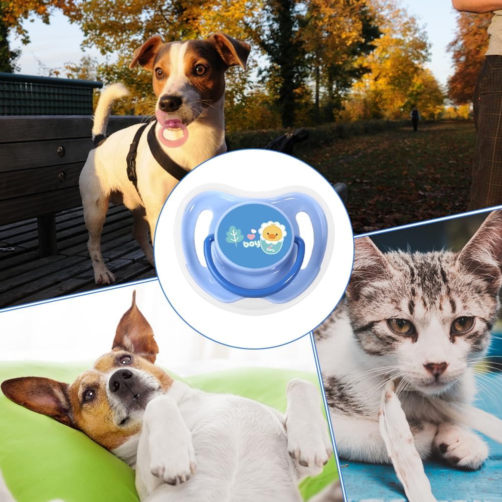 Dog Pacifier Toy – Chew Soother for Puppies, Calming Dog Chew Toy | Soft Silicone Texture for Teething Relief, Ideal for Crate Training and Reduction, Safe for Small and Medium Breeds - Image 4