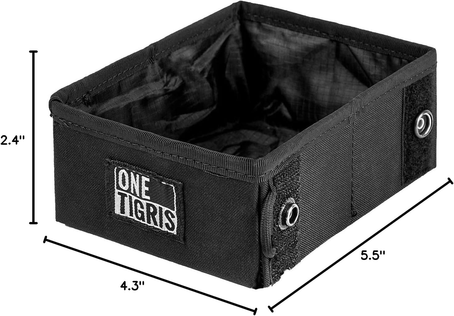 OneTigris Military Pet Bowl Collapsible 32 oz Treat Food & Water Holder for Small to Medium Puppy Dog - Image 8