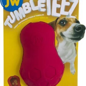 JW Tumble Teez Puzzler Treat Dispenser, Medium
