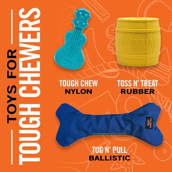 BULLYMAKE Rubber Keg Chew Toy For Dogs | Durable Dog Toy for Aggressive Chewers | Made in USA - Image 6