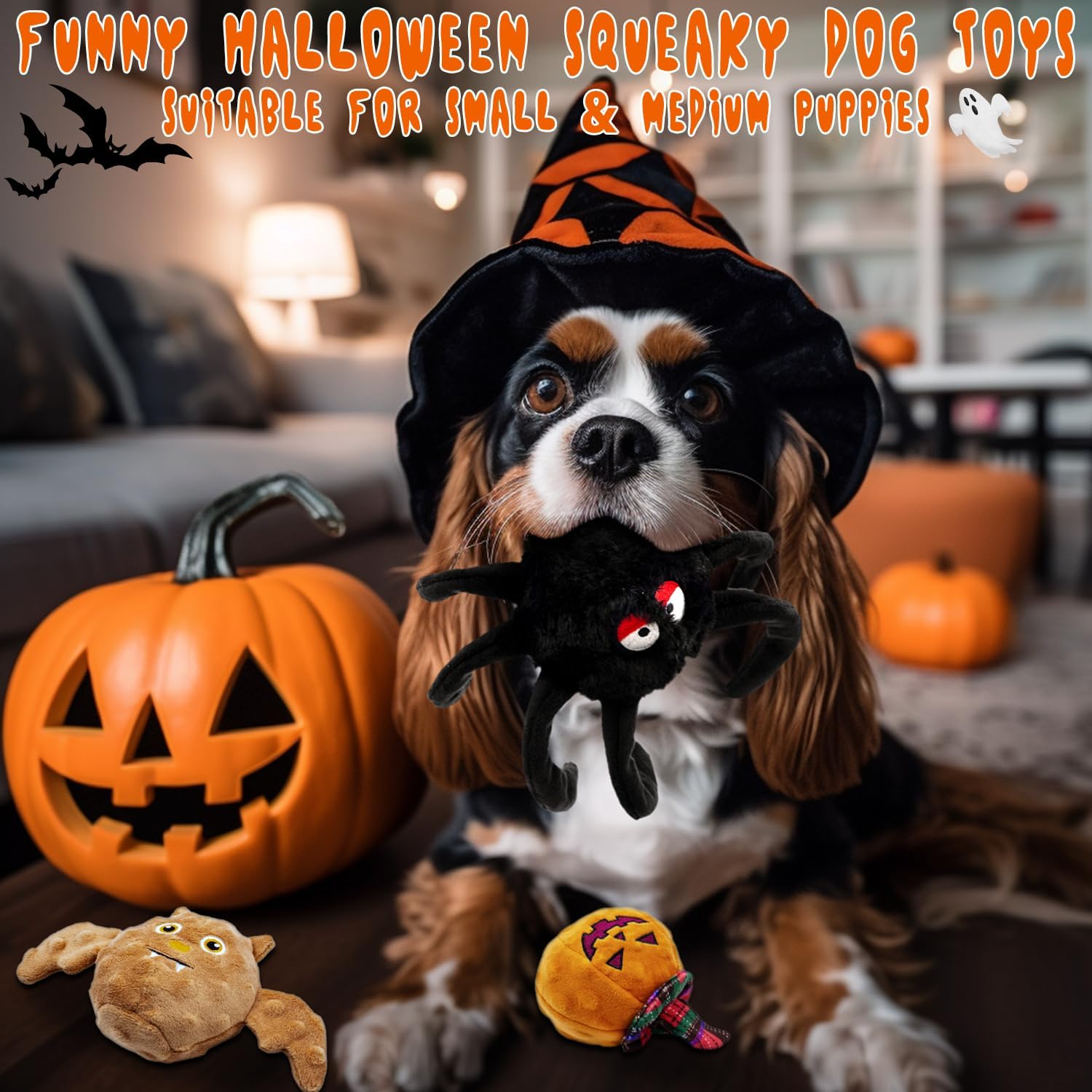 Christmas Dog Toys- Keep Them Puppy Busy and Entertained- 3PCS Chew Toy- Pet Dog Companion Toy- Interactive Gifts Dog Toys for Small Medium Dogs - Image 5