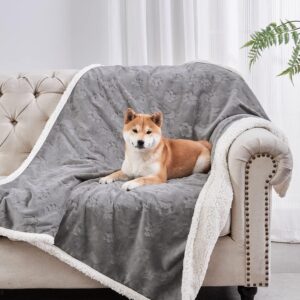 Qeils Dog Blankets for Small Dogs – Waterproof Cat Blanket Washa...
