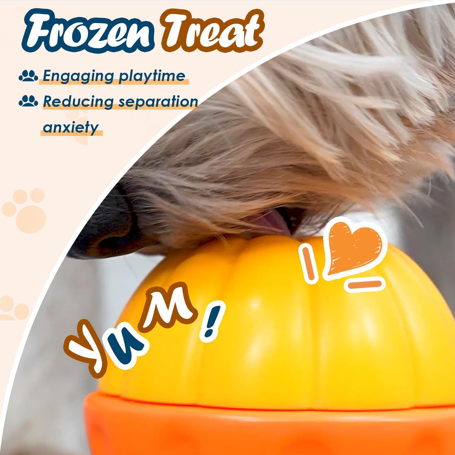 Indestructible Dog Toy for Aggressive Chewers - Interactive Treat Puzzle Dispenser for Mental Stimulation - Freezable Chew-Proof Teething Toy for Small Medium Large Sizes - Image 4