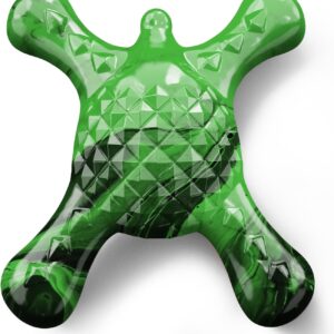 Dog Toys for Small Dogs, Nylon Indestructible Dog Toy for Small Dogs, Hedgehog Puppy Chew Toys with Bacon Flavor,Long Lasting, Puppy Teething Toys, Green