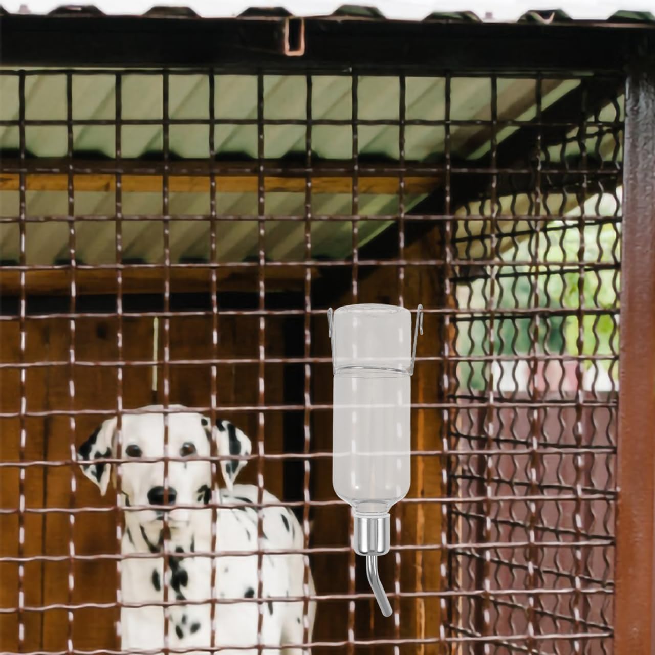 Animal Cage Cat Tree Hamster Dispenser Water Bottle Dog Kennel Water Bowl Bunny Cages Automatic Water Bottle Food Feeder Parrot Water Feeder Puppy Rabbit Food Travel Pet Tableware - Image 7