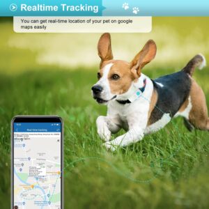 Zeerkeer 4G Pet GPS Tracker Waterproof Real-time Mini Pet Cat Dog GPS Tracker Lo...