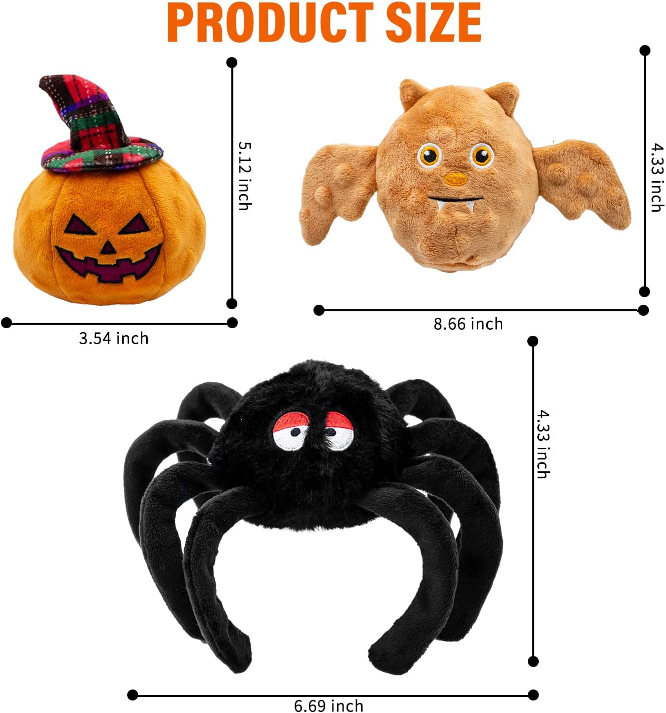 Christmas Dog Toys- Keep Them Puppy Busy and Entertained- 3PCS Chew Toy- Pet Dog Companion Toy- Interactive Gifts Dog Toys for Small Medium Dogs - Image 4