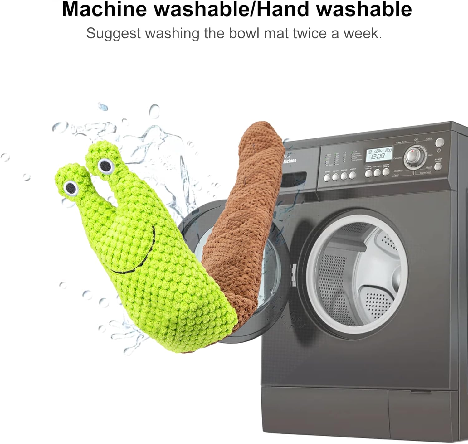 Squeaky Dog Treat Dispensing Puzzle Plush Chew Toy for Small to Large Dogs - Image 5