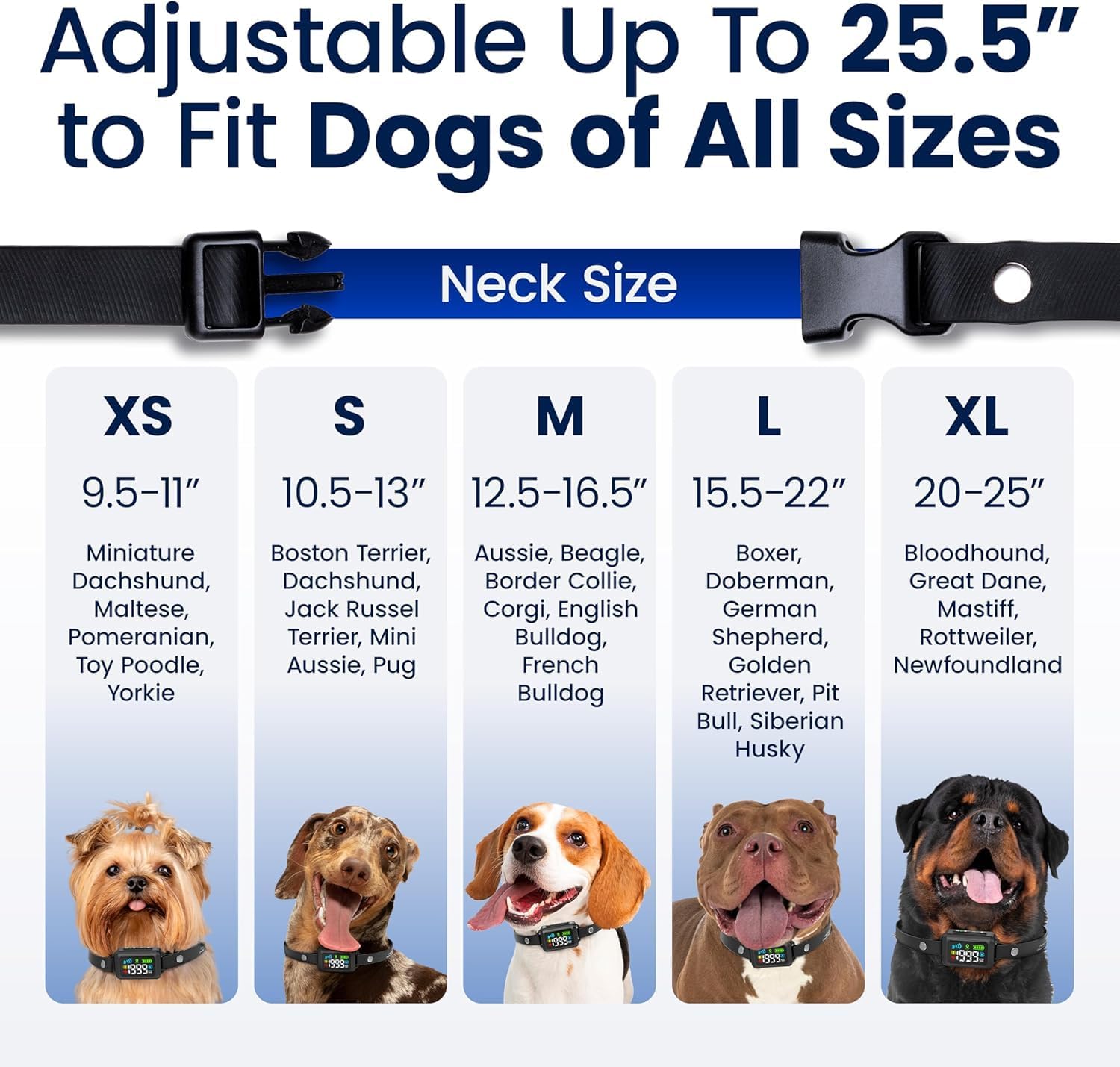 GPS Wireless Dog Fence - No Monthly Fee, Waterproof Pet Containment System with Smart Shock Collar - Safe GPS Tracker for Dogs - Adjustable, Rechargeable, Easy Setup - Image 7